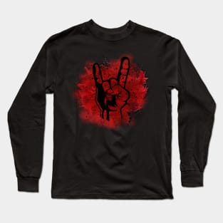 Horns up Long Sleeve T-Shirt